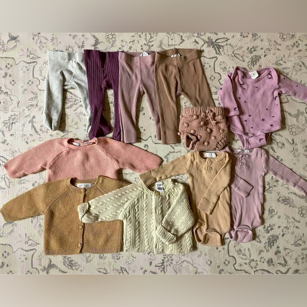 Jamie Kay, Kate Quinn , ZARA, Gap newborn 0-3 months LOT
